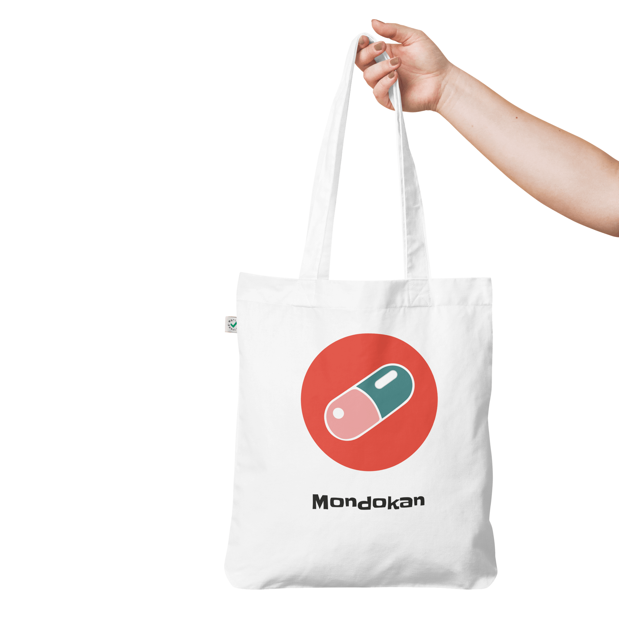 organic fashion tote bag white front 2 646e1e7aca7c0