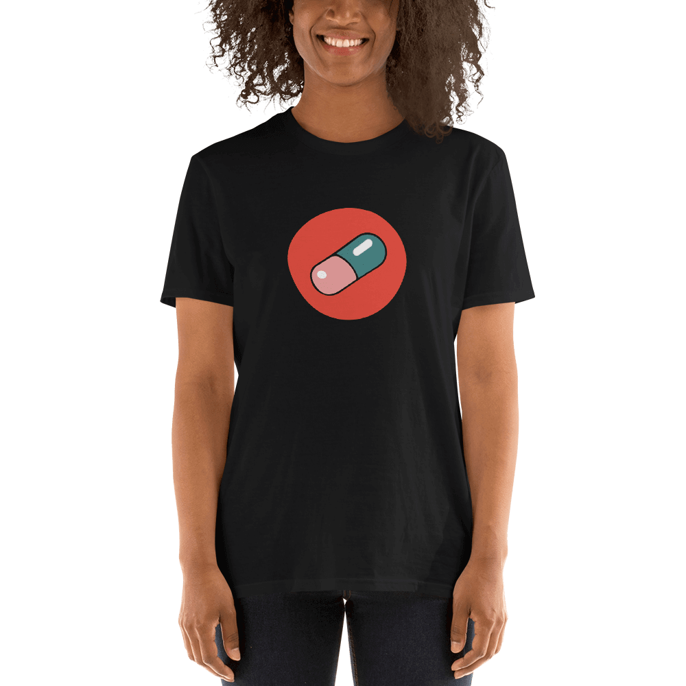 unisex basic softstyle t shirt black front 646e51e51536b