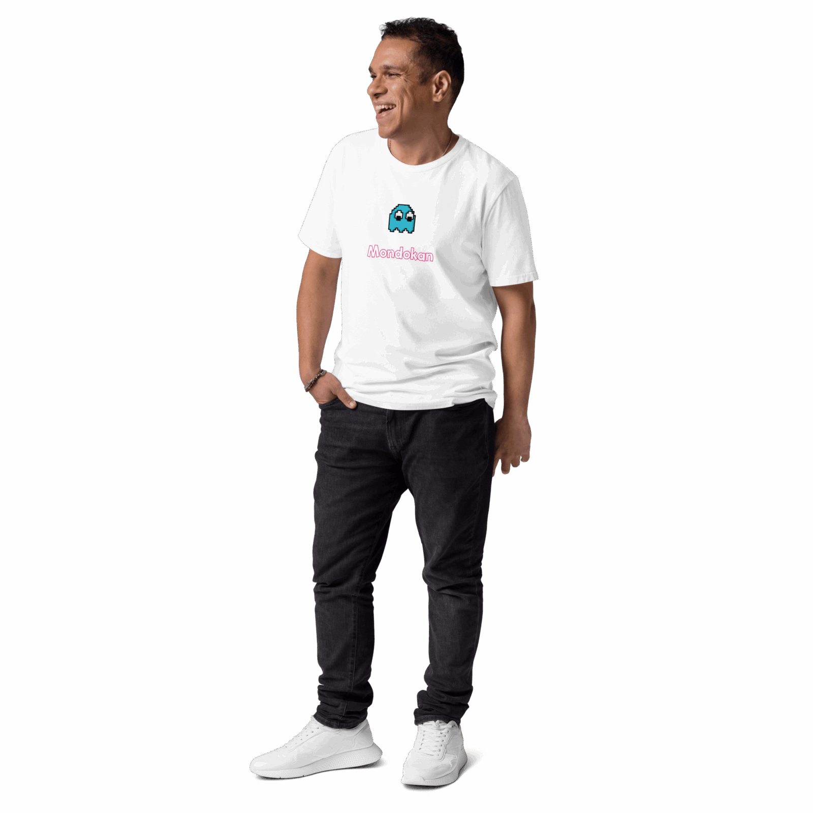 unisex organic cotton t shirt white front 647a457e99202