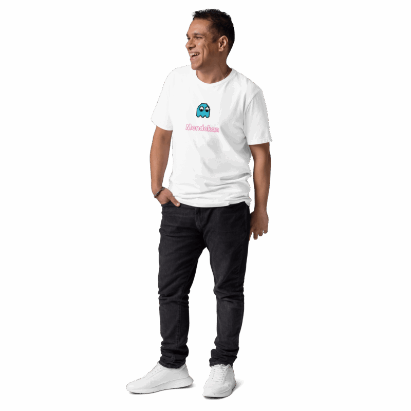 unisex organic cotton t shirt white front 647a457e99202